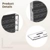 5-Tier Acrylic Coin Display Case with Door, Holds 45, 10.2 X 11.8 X 2 in view 4