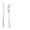 50 piece stainless steel Western style steak knife and fork cutlery set view 2