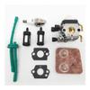 1 Set of Carburetor Kit FiT for FS80 FC55 FC75 FC85 FS310 FS38 FS45 FS45C FS45L FS46 FS55 FS55RC Air Filter Gasket view 1