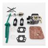 1 Set of Carburetor Kit FiT for FS80 FC55 FC75 FC85 FS310 FS38 FS45 FS45C FS45L FS46 FS55 FS55RC Air Filter Gasket view 2