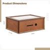 Adults Money Box with Goal Counter, Save for $10,000, Wooden Cash Bank with Dual Slots, Easy to Assemble and Ideal for Kids and Adults view 4