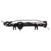 1/10 RC Front Axle Aluminum Alloy Diamond Shaped Heavy Duty Upgrade Part High Strength CNC Machined for Axial Wraith 90018 90020 90045 RR10 90048 90053 1/10 Scale Rock Crawler (Black) view 4