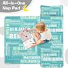 Personalized Toddler Nap Mat with Name  Custom Monogrammed Sleeping Bag with Pillow & Blanket for Kids  Soft, Roll Up Portable Nap Mats for Daycare, Preschool & Kindergarten view 3