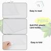 4pcs Mahjong Card Protective Cases & 4pcs Line Finders, Bright Rules Reader Helpers with Clear Scorecard Protector Sleeve Cover Holders Gifts and Accessories for Players Beginners view 4