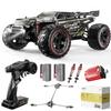 DEERC 209E 1:10 Fast Brushless RC Car for Adults & Boys, 60+ KMH High Speed 4WD Off-Road Remote Control Truck with 2 x 3S Batteries & Extra Swing Arms, Hobby Grade Racing Car, RC Crawler Gift view 1