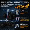 DEERC 209E 1:10 Fast Brushless RC Car for Adults & Boys, 60+ KMH High Speed 4WD Off-Road Remote Control Truck with 2 x 3S Batteries & Extra Swing Arms, Hobby Grade Racing Car, RC Crawler Gift view 2