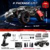 DEERC 209E 1:10 Fast Brushless RC Car for Adults & Boys, 60+ KMH High Speed 4WD Off-Road Remote Control Truck with 2 x 3S Batteries & Extra Swing Arms, Hobby Grade Racing Car, RC Crawler Gift view 4