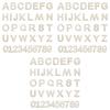 108 Wooden Alphabet and Number Craft Kit, Includes 4-Inch Letters (A-Z) and Numbers (0-9), Perfect for Home, Classroom, and Party Decorations view 2