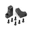 SAMNACXK Compatible with SCX10 90021 90022 90028 1/10 RC Car Upgrade Accessories Parts Accessories 1 Set Metal 12x6x18MM Servo Mount RC Car Upgrade Parts view 1