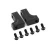 SAMNACXK Compatible with SCX10 90021 90022 90028 1/10 RC Car Upgrade Accessories Parts Accessories 1 Set Metal 12x6x18MM Servo Mount RC Car Upgrade Parts view 2
