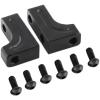 SAMNACXK Compatible with SCX10 90021 90022 90028 1/10 RC Car Upgrade Accessories Parts Accessories 1 Set Metal 12x6x18MM Servo Mount RC Car Upgrade Parts view 4