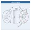 Bolisila GL60 24V KV55 KV25 Motor for Robot(KV25 with Encoder) view 3