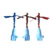 HENRYZH 3Pcs Super Hero Flying Toy Cool Drawstring Toy Boys and Girls Indoor and Outdoor Toys Outdoor Games Birthday view 1