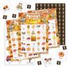 GYNNCRIO Thanksgiving Pumpkin Bingo Games for Adults, Fall Harvest Festival Bingo Card Game, Thanksgiving Gifts for Family Friends, Holiday Party Activities Supplies, 02 view 1