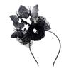 Yoetaun Playful Bat Hair Ornament Adjustable Position Design Soft Headwear For Halloween Devil Party Night view 1