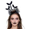 Yoetaun Playful Bat Hair Ornament Adjustable Position Design Soft Headwear For Halloween Devil Party Night view 4