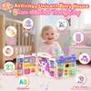 ELFJOY Montessori Toys for 1 Year Old Girl Gifts, Busy Board for 1 2 Year Old - 56+ Activities Bilingual Early Educational Learning Toddler Baby Girl Toys, First Birthday Gifts for 1 2 Year Old Girls view 2