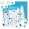 GYNNCRIO Winter Bingo Games for Adults, Snowman Themed Bingo Card Game, for Family Friends, Holiday Party Activities Supplies, 05 view 1