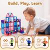 15 Pieces Magnetic People Figures for Kids, Magnet Play People Perfect for Magnetic Tiles Building Blocks STEM Learning Magnet Toys for Boys Girls Ages 3 4 5 6 7+ Years Birthday Gifts(Styles May Vary) view 4