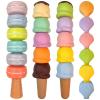 4 Pack, Art Projects, Note-Taking for Ideal, Set Bleed No Quick-Drying, Cartoon Shapes Cute in Markers Pastel, Highlighters Cookie, Youth and Adults for Great view 1