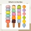 4 Pack, Art Projects, Note-Taking for Ideal, Set Bleed No Quick-Drying, Cartoon Shapes Cute in Markers Pastel, Highlighters Cookie, Youth and Adults for Great view 2