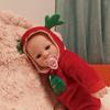 18 Inch Lifelike Reborn Baby Christmas Dolls - Cute Soft Vinyl Realistic Baby Doll with Soft Weighted Body, Real Baby Reborn Gift with Accessories Gifts for Kids Age 3+ & Collection, Pretend Play view 3