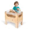 KRAND See-Through Small Water & Sand Sensory Table for Kids w/Transparent Tub for Tactile Play & Learning  Perfect for Home, Classroom & Daycare view 1
