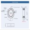 Bolisila RI85-PH KV85 Frameless Inrunner Torque Brushless DC Motor Hall Sensor for exoskeletons, Quadruped Robot view 4