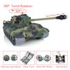 TOUCAN RC HOBBY Pro.Edition RTR Henglong 1/16 TK7.0 Upgraded King Tiger RC Tank 3888A 360 Turret Barrel Recoil BB Airsoft Smoke Effect IR Battle with Sticter view 2