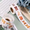 1000pcs Jungle Animal Stickers, 1.5in Cute Wild Zoo Animal Reward Stickers Roll with 16 Style Safari Farm Decal Classroom Incentive Supplies for DIY Crafts Envelopes Water Bottles view 3
