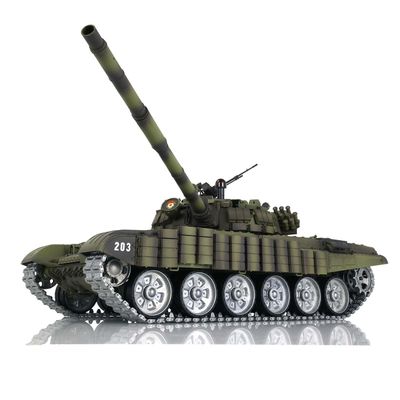 TOUCAN RC HOBBY Pro.Edition RTR Heng Long T72 RC Tank 3939 360 Turret 1:16 TK7.0 Metal Tracks Linkages Red Eye BB Airsoft Smoke Effect IR Battle with Sticter
