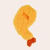 Funny Shrimp Crochet Outfit for 15-17cm Dolls  Handmade Knit Doll Clothes  Plush Style Costume (No Doll) (B) view 2