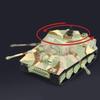 TOUCAN RC HOBBY RC Assembled Tank 1/72 German Tiger RTR Mini Tank Turret Turn 360Gift for Kid for Ages 14+ view 4