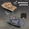 TOUCAN RC HOBBY RC RTR Mini Tank Remote Control Battle Tank Rotate Turret Infrared System for Ages 15+ view 3
