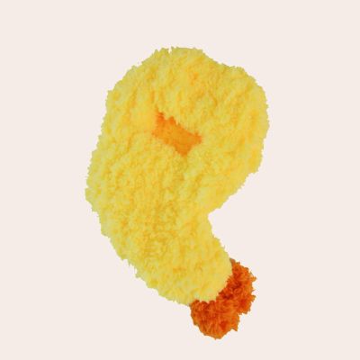 Funny Shrimp Crochet Outfit for 15-17cm Dolls  Handmade Knit Doll Clothes  Plush Style Costume (No Doll) (A)