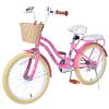 ZUKKA Kids Bike 20 Inch Girls Bike with Basket Single Speed Cruiser Bike Dual Brake System for Over 7 Years Old Kids, Multiple Colors view 1