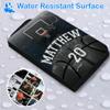Custom Basketball Card Binder with Name & Number  Personalized Sports Trading Card Album  Collector Book for Kids, Teens, Boys  Gift for Players & Fans (Dark Basketball Court) view 4