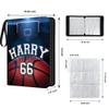 Custom Basketball Card Binder with Name & Number  Personalized Sports Trading Card Album  Collector Book for Kids, Teens, Boys  Gift for Players & Fans (Love Basketball) view 3