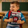 Personalized Basketball Card Binder with Name & Number  Sport Trading Card Album for Kids  Custom Sports Card Collector Book  Gifts for Boys, Teens, Players, Fans (Cool Basketball) view 2