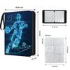 Personalized Basketball Card Binder with Name & Number  Sport Trading Card Album for Kids  Custom Sports Card Collector Book  Gifts for Boys, Teens, Players, Fans (Blue Basketball Player) view 3