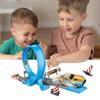 Car Track Set, Toy Car Track Set, Race for Boys and Kids, Wall-Climbing Kit with 360 Degree Rotation for Toddler Indoor Outdoor Travel Home Party Easter view 3