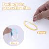 10 PCS Number for Cake Gold Large Acrylic Cake Numbers Topper 0-9 Numbers Mirrored Golden Picks DIY Cupcake Toppers with Number for Wedding Happy Birthday Shower Anniversary Party Supplies Decorations view 3