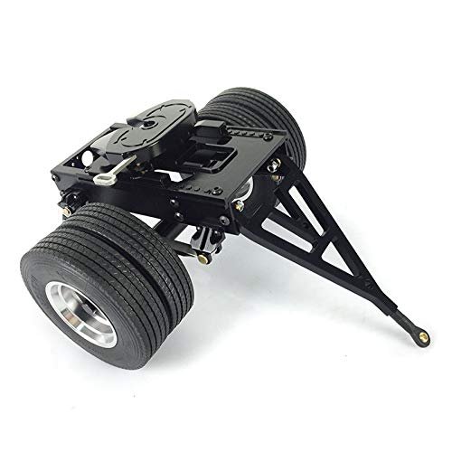 TOUCAN RC HOBBY US in Stock 1/14 LESU Metal Trailer 25.5 * 18.2 * 14CM for RC Tractor Truck Car DIY