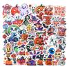 100PCS Halloween Pumpkin Theme Stickers, Vinyl Eco-Friendly Spooky Stickers, Halloween Goodie Bag Stuffers, Party Favors Decorations. view 1