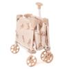 Roma Prams: Teddy Toy Wagon - Beige & Bear - Push & Pull Cart, Transport Dolls-Toys-Stuffed Animals, Storage Accessory, Folding, in-Outdoor, Kids 3+ view 3