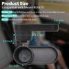 2Packs Child Car Seat Snack Tray/Cup Holder for Safety 1st EverFit & Grow and Go | Maxi-COSI Pria | Cosco All-in-One Car Seat, for Family, Dishwasher Safe, Black, Car Seat Accessory view 2