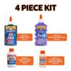 Elmers Eclipse Slime Kit, Slime Supplies Includes Cosmic Glue, Purple Glitter Glue, Original and Crunchy Slime Activators, 4 Count view 4