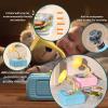 Toddler Record Player with 104 Cards (96+8 Recordable) | Kids Phonograph & Storytelling Machine | Screen-Free Learning Toy for Ages 3+ view 4
