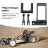 Aluminum Alloy Hydraulic Steering Servo Mount with Tie Rod Kit for Capra 1/10 Crawler, Fits Most Servos, Lightweight Strong & Smooth Control view 2
