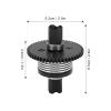 50T Center Differential Gear Set High Performance Aluminum Alloy Upgrade Part for ZD Racing 1/7 DBX07 EX07 RC Car Black Durable 130g view 4